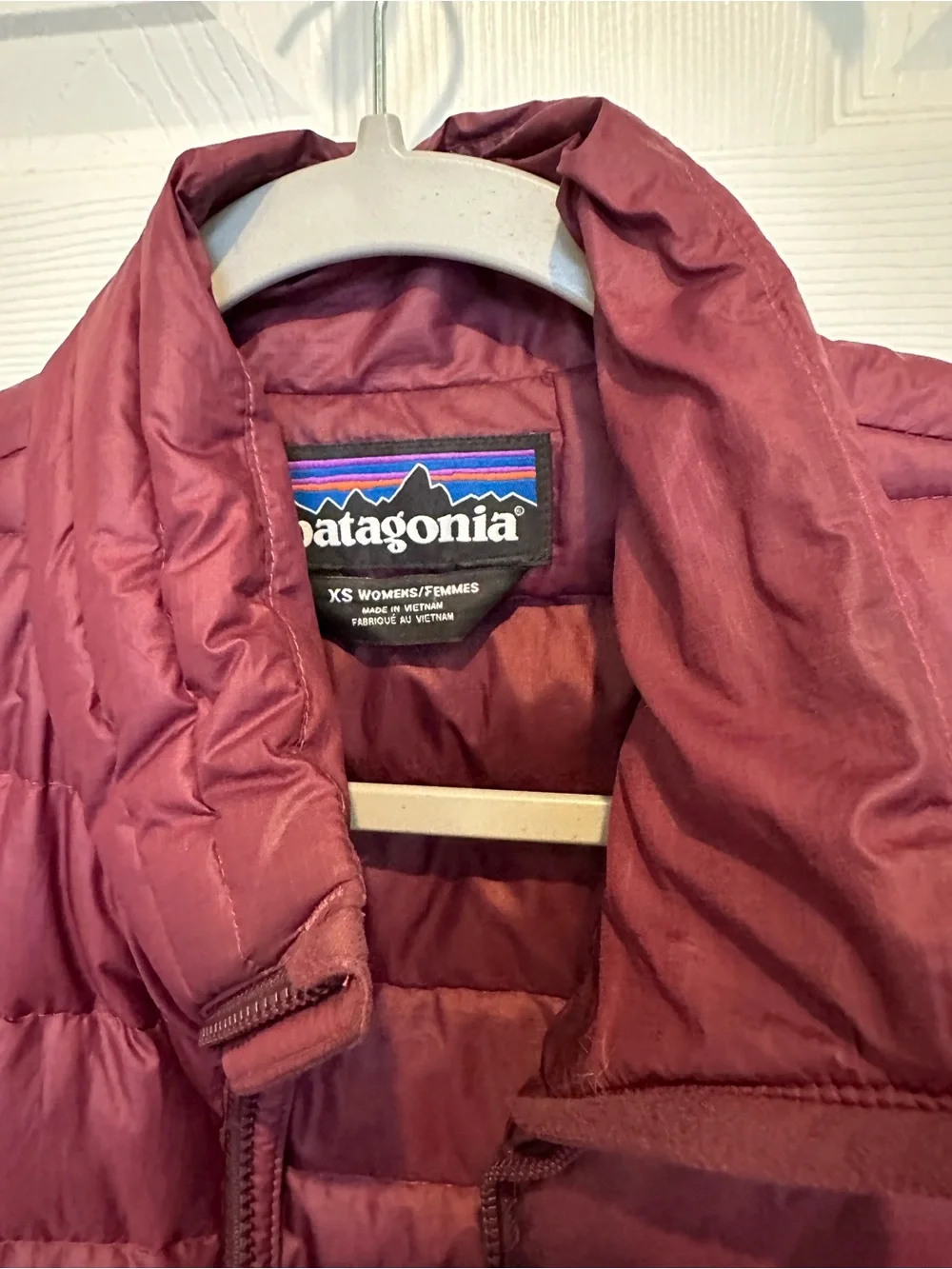 Patagonia Women’s Nano Puff Vest — Burgundy